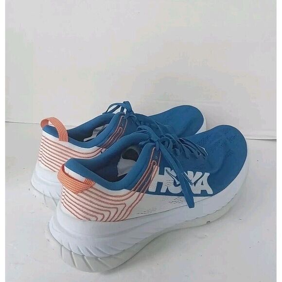 HOKA Running Shoes‎ Athletic Sneakers Blue Coral Performance Training Cushioned main image 4